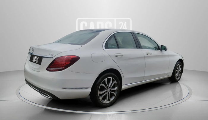 2015 Mercedes Benz C Class C 220 CDI AVANTGARDE, Diesel, Automatic, 40,171 km, Right Back Diagonal
