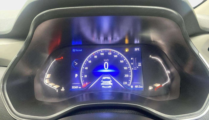 2021 Renault Kiger RXZ AMT DUAL TONE, Petrol, Automatic, 33,349 km, Odometer Image