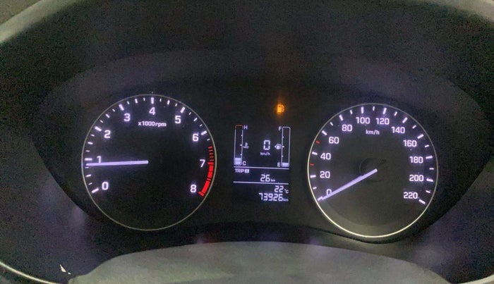 2015 Hyundai Elite i20 SPORTZ 1.2 (O), Petrol, Manual, 73,898 km, Odometer Image