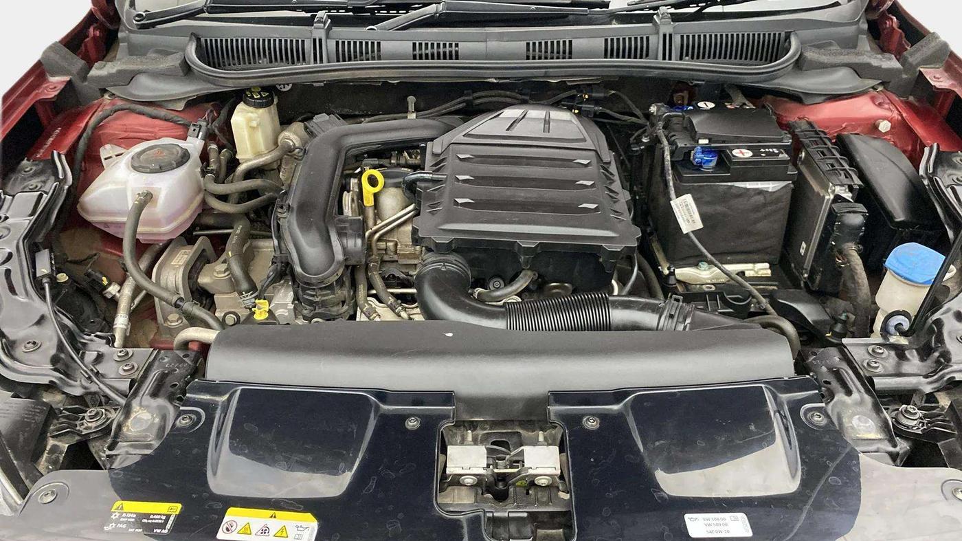2023 Volkswagen VIRTUS TOPLINE TSI 1.0 AT, Petrol, Automatic, 25,261 km, Engine View
