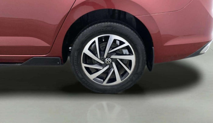 2023 Volkswagen VIRTUS TOPLINE TSI 1.0 AT, Petrol, Automatic, 25,137 km, Left Rear Wheel