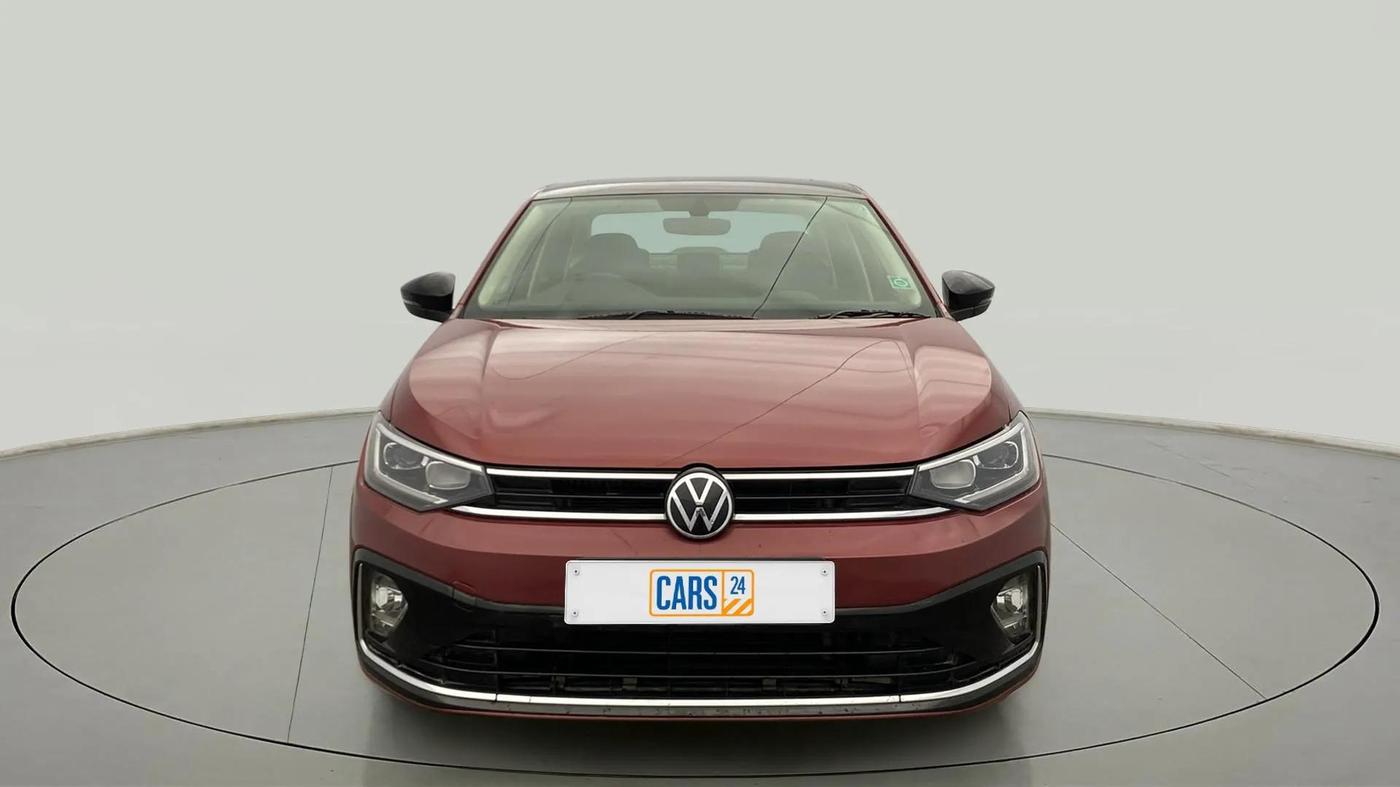 2023 Volkswagen VIRTUS TOPLINE TSI 1.0 AT, Petrol, Automatic, 25,261 km, Front