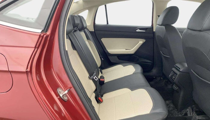 2023 Volkswagen VIRTUS TOPLINE TSI 1.0 AT, Petrol, Automatic, 25,137 km, Right Side Rear Door Cabin