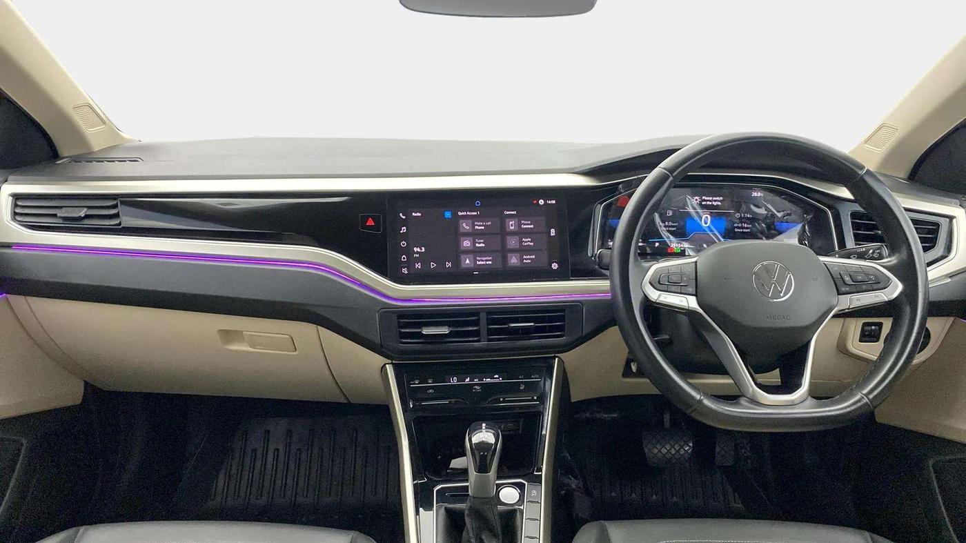 2023 Volkswagen VIRTUS TOPLINE TSI 1.0 AT, Petrol, Automatic, 25,261 km, Dashboard