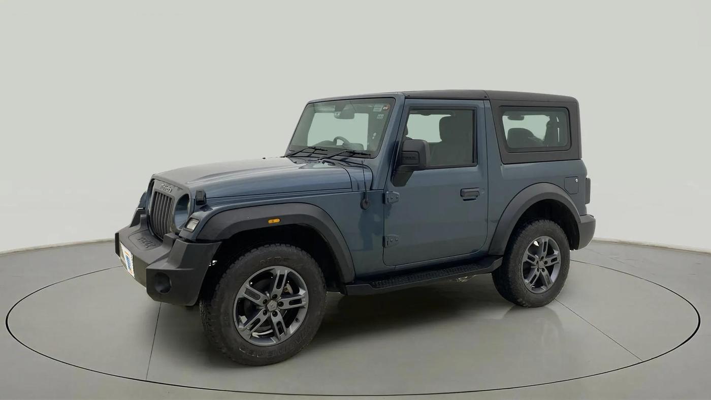 2023 Mahindra Thar LX D HT 2WD MT, Diesel, Manual, 7,864 km, Left Front Diagonal
