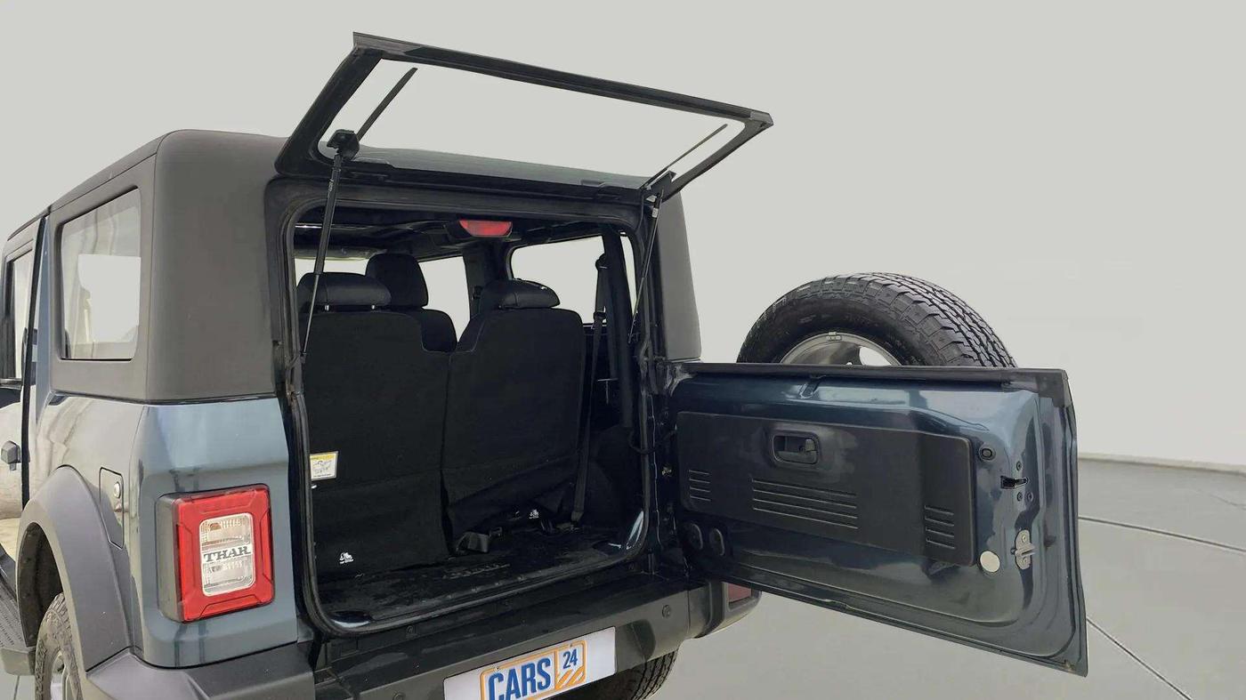 2023 Mahindra Thar LX D HT 2WD MT, Diesel, Manual, 7,864 km, Boot Door Open