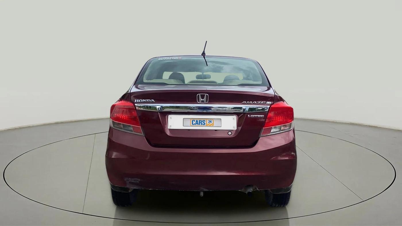 2013 Honda Amaze 1.5L I-DTEC VX, Diesel, Manual, 89,262 km, Back/Rear