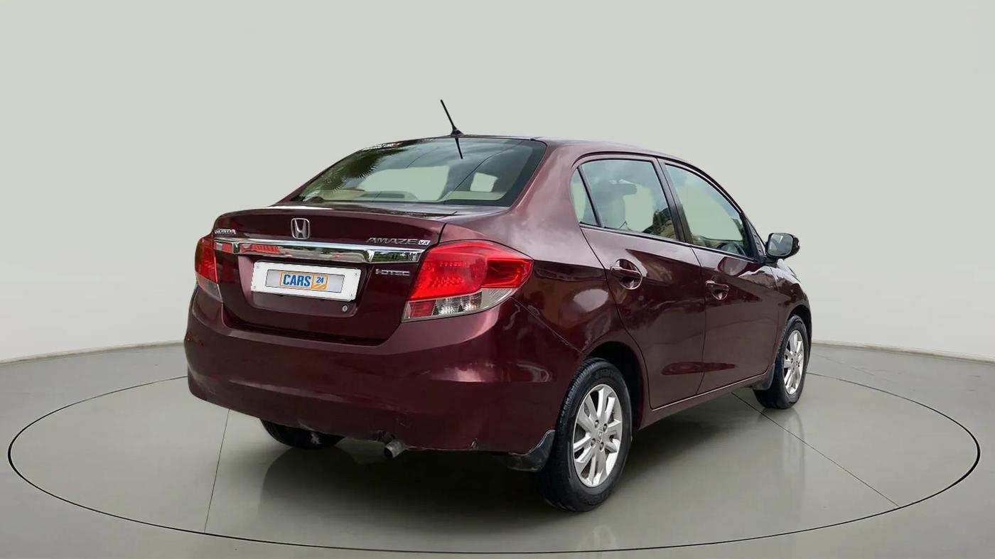2013 Honda Amaze 1.5L I-DTEC VX, Diesel, Manual, 89,262 km, Right Back Diagonal