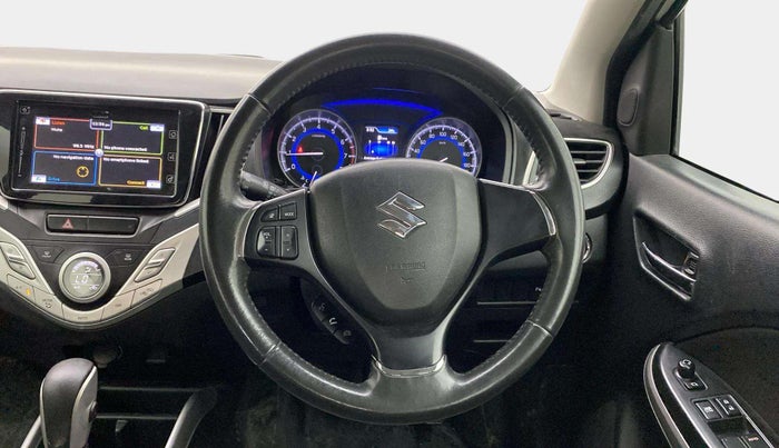 2018 Maruti Baleno ALPHA CVT PETROL 1.2, Petrol, Automatic, 75,182 km, Steering Wheel Close Up