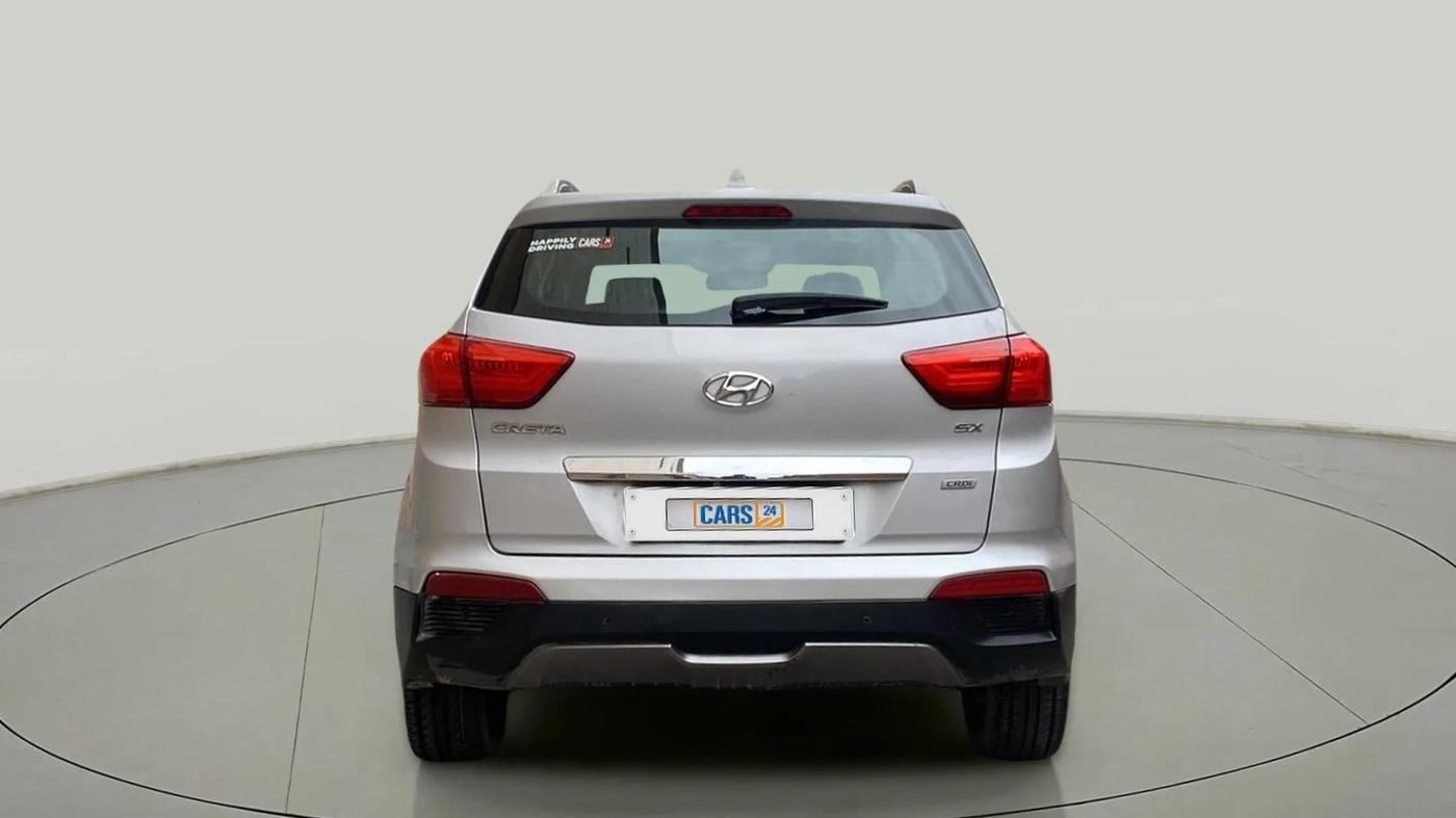 2017 Hyundai Creta SX PLUS 1.6 DIESEL, Diesel, Manual, 79,765 km, Back/Rear