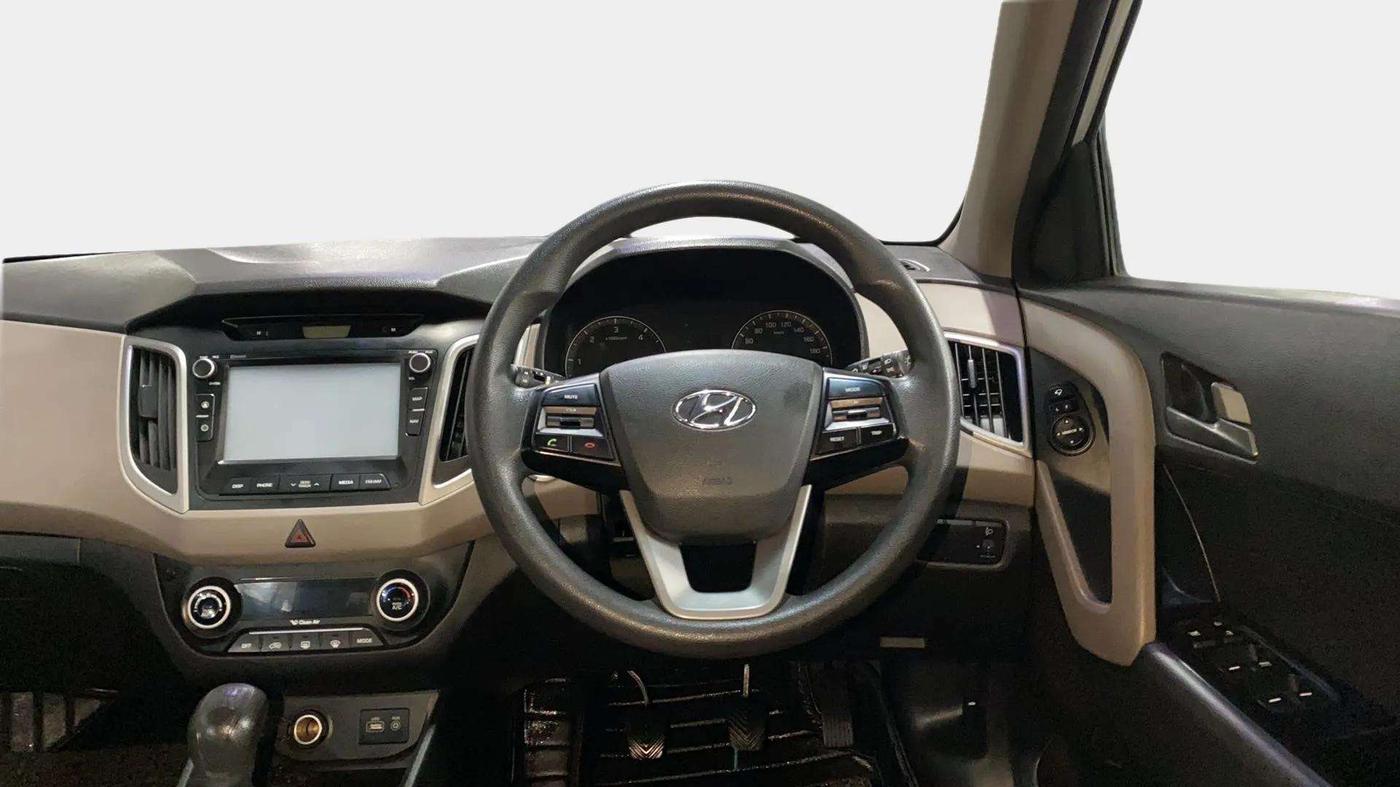 2017 Hyundai Creta SX PLUS 1.6 DIESEL, Diesel, Manual, 79,765 km, Steering Wheel Close Up