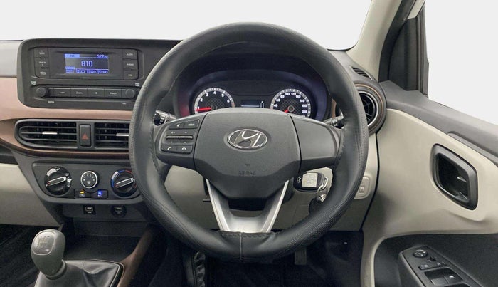 2020 Hyundai AURA S 1.2, Petrol, Manual, 23,482 km, Steering Wheel Close Up
