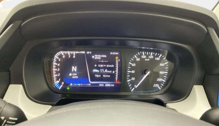 2022 Tata PUNCH CREATIVE  AMT, Petrol, Automatic, 29,239 km, Odometer Image