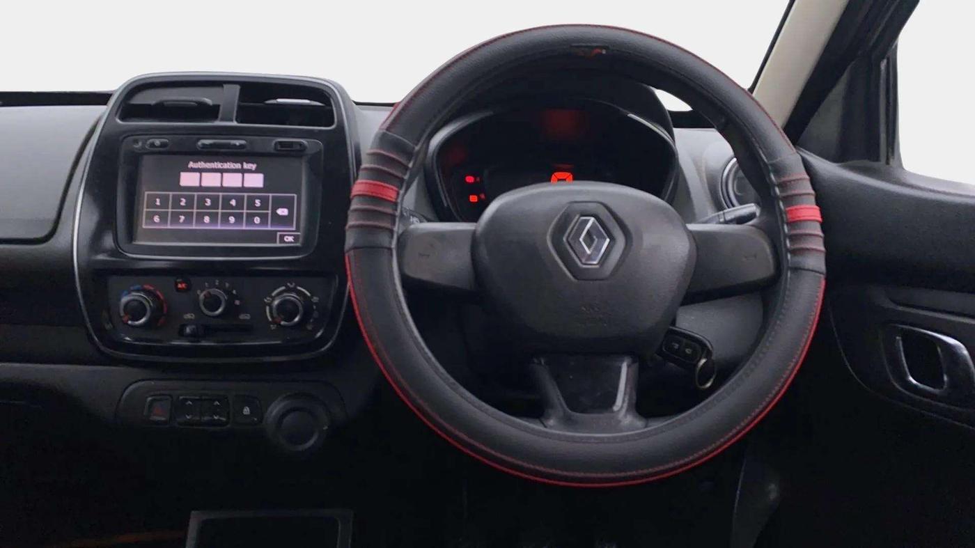 2019 Renault Kwid RXT 1.0 (O), Petrol, Manual, 75,926 km, Steering Wheel Close Up