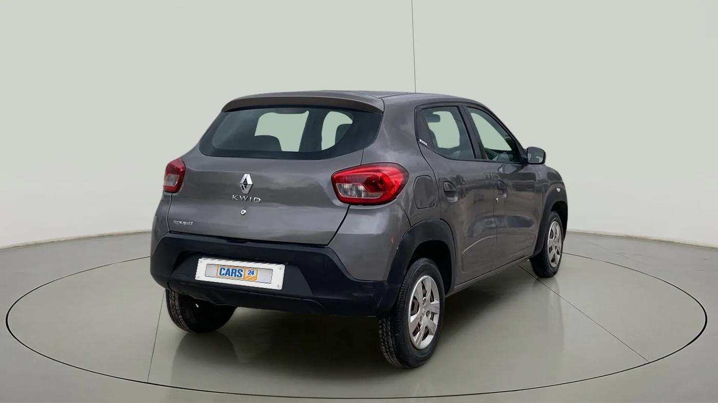 2019 Renault Kwid RXT 1.0 (O), Petrol, Manual, 75,926 km, Right Back Diagonal