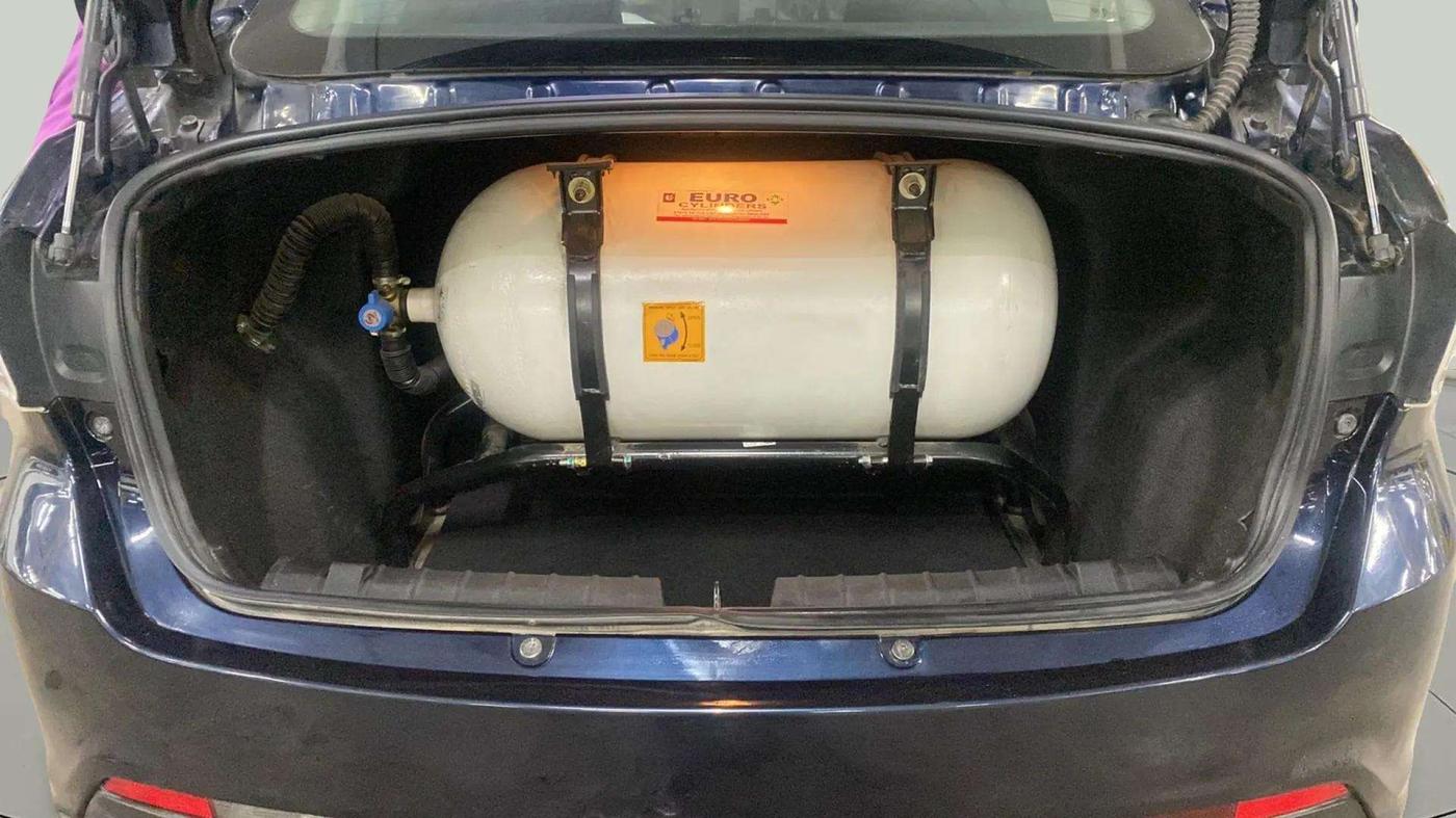 2023 Tata TIGOR XZ PLUS CNG, CNG, Manual, 44,627 km, Boot Inside