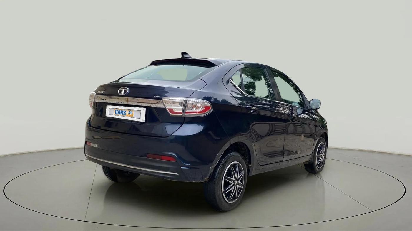 2023 Tata TIGOR XZ PLUS CNG, CNG, Manual, 44,627 km, Right Back Diagonal