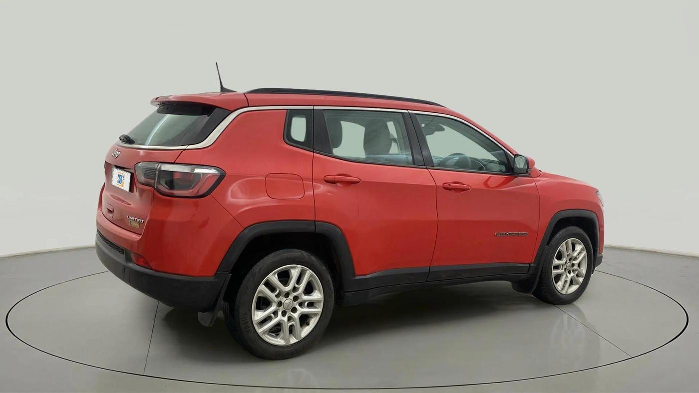 2017 Jeep Compass LIMITED 2.0 DIESEL, Diesel, Manual, 92,380 km, Right Back Diagonal