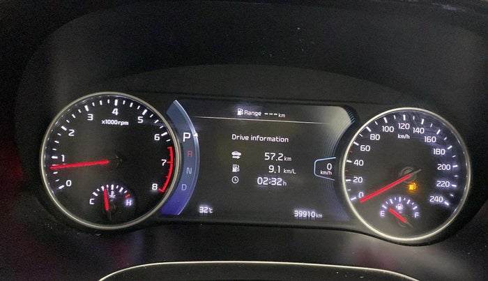 2021 KIA SELTOS GTX PLUS 1.4 PETROL DCT DUAL TONE, Petrol, Automatic, 39,970 km, Odometer Image