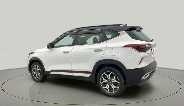2021 KIA SELTOS GTX PLUS 1.4 PETROL DCT DUAL TONE, Petrol, Automatic, 39,970 km, Left Back Diagonal
