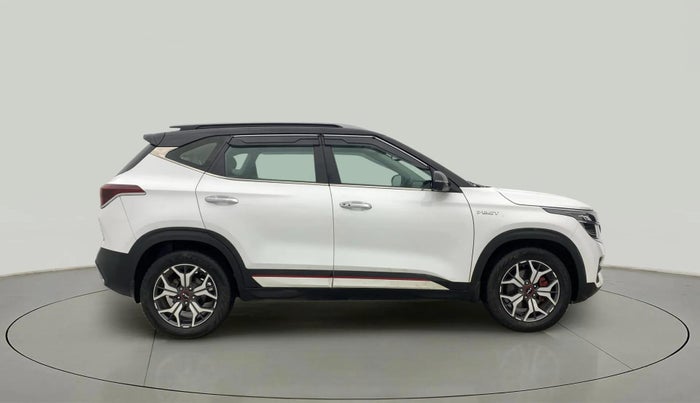 2021 KIA SELTOS GTX PLUS 1.4 PETROL DCT DUAL TONE, Petrol, Automatic, 39,970 km, Right Side View