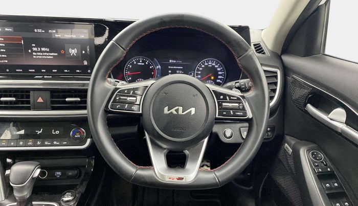 2021 KIA SELTOS GTX PLUS 1.4 PETROL DCT DUAL TONE, Petrol, Automatic, 39,970 km, Steering Wheel Close Up