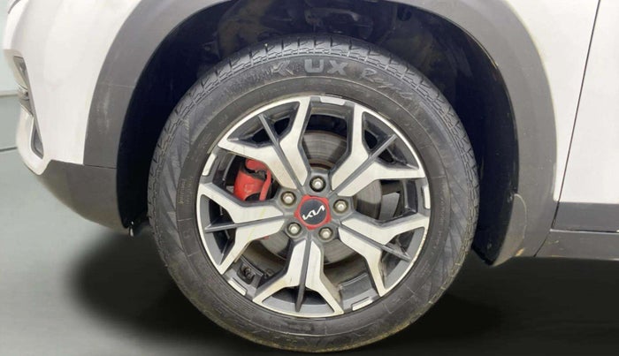 2021 KIA SELTOS GTX PLUS 1.4 PETROL DCT DUAL TONE, Petrol, Automatic, 39,970 km, Left Front Wheel
