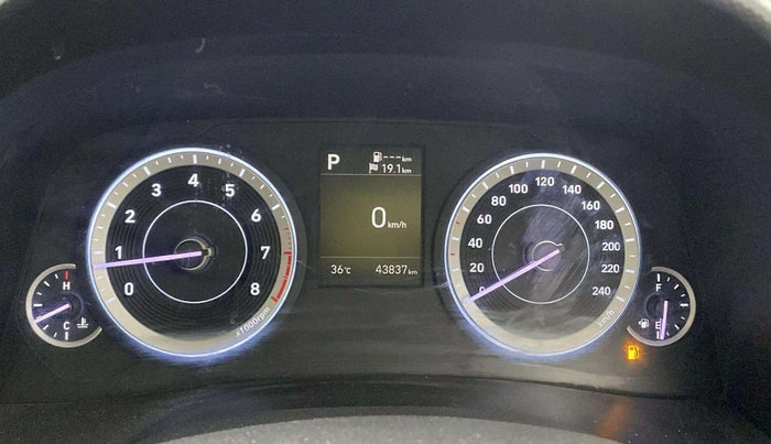2021 Hyundai Creta SX 1.4 TURBO DCT, Petrol, Automatic, 43,566 km, Odometer Image