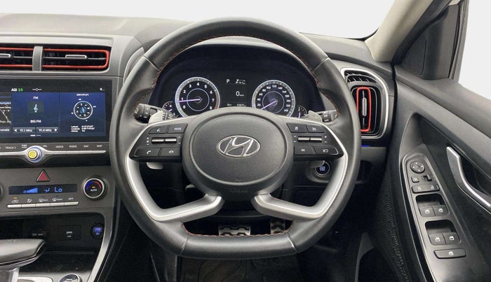 2021 Hyundai Creta SX 1.4 TURBO DCT, Petrol, Automatic, 43,566 km, Steering Wheel Close Up