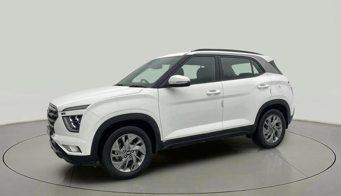 2021 Hyundai Creta SX 1.4 TURBO DCT, Petrol, Automatic, 43,566 km, Left Front Diagonal