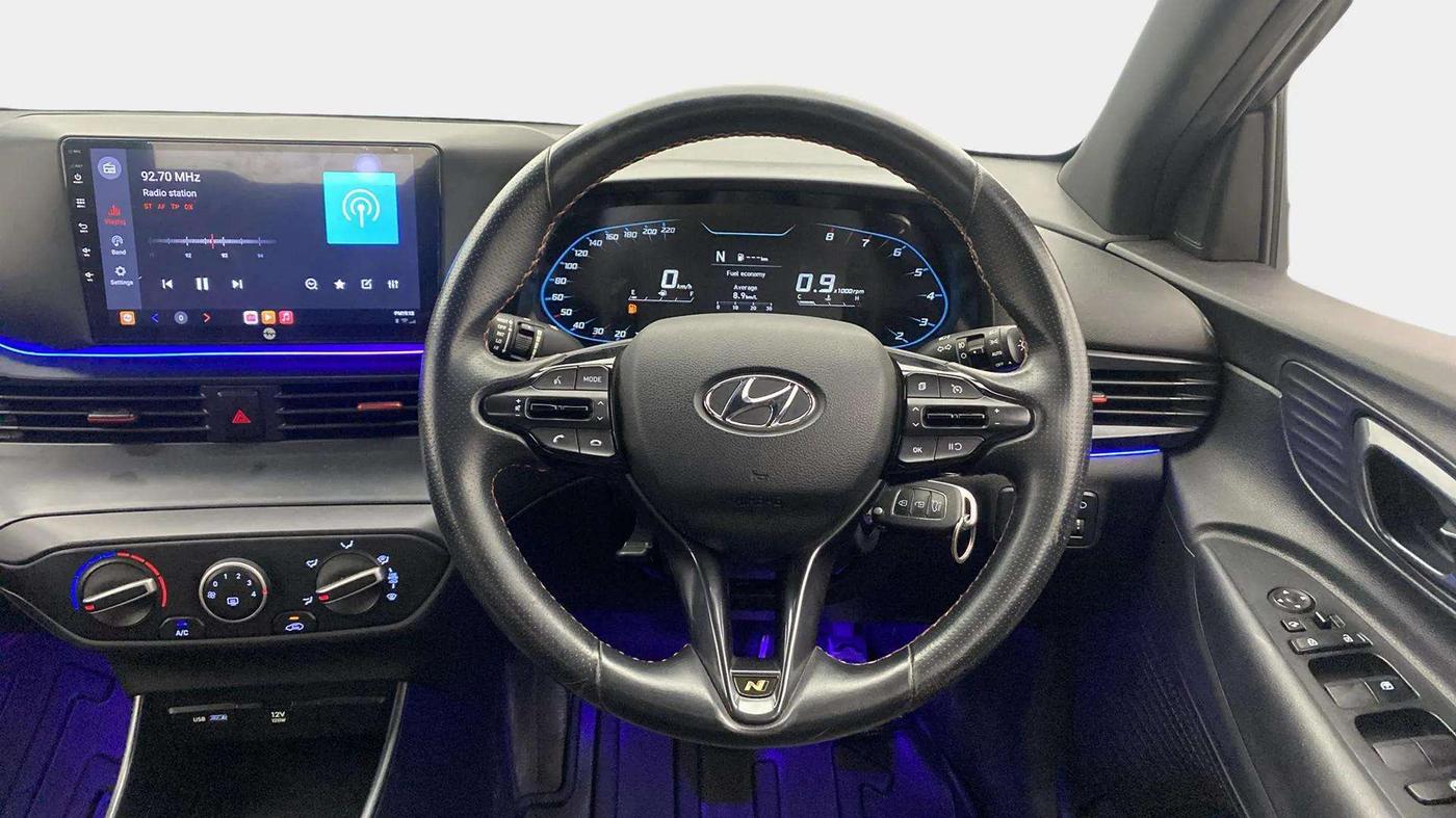 2023 Hyundai NEW I20 N LINE N6 1.0 TURBO GDI IMT, Petrol, Manual, 41,262 km, Steering Wheel Close Up