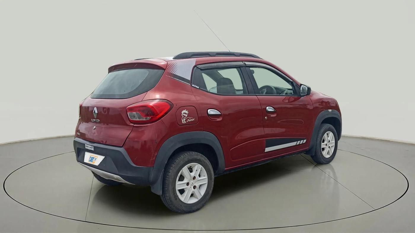 2017 Renault Kwid RXT 0.8, Petrol, Manual, 70,500 km, Right Back Diagonal