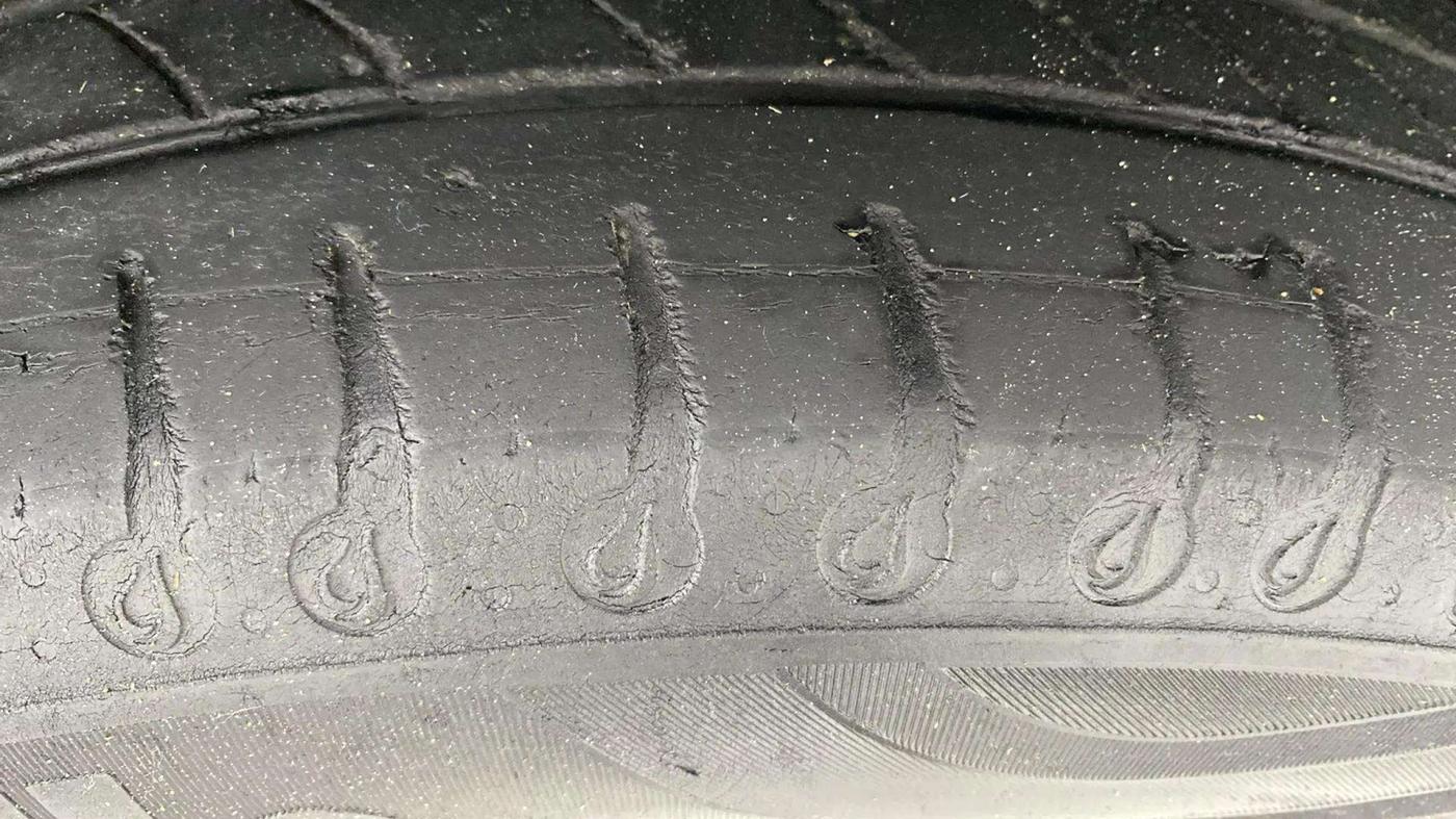 2020 Datsun Go T(O), Petrol, Manual, 39,219 km, Right Front Tyre Tread