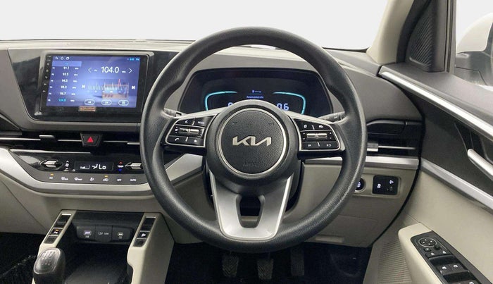 2022 KIA CARENS PRESTIGE PLUS 1.4 PETROL 7 STR, Petrol, Manual, 31,399 km, Steering Wheel Close Up