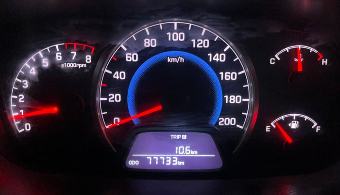 2016 Hyundai Grand i10 1.2 SPORTZ PRIME EDITION VTVT, CNG, Manual, 77,722 km, Odometer Image