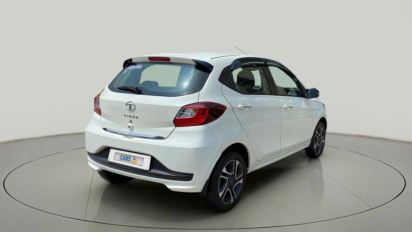 2023 Tata Tiago XZA PLUS PETROL, Petrol, Automatic, 23,187 km, Right Back Diagonal