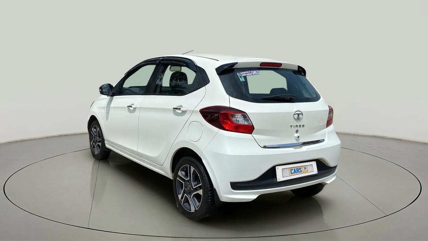 2023 Tata Tiago XZA PLUS PETROL, Petrol, Automatic, 23,187 km, Left Back Diagonal