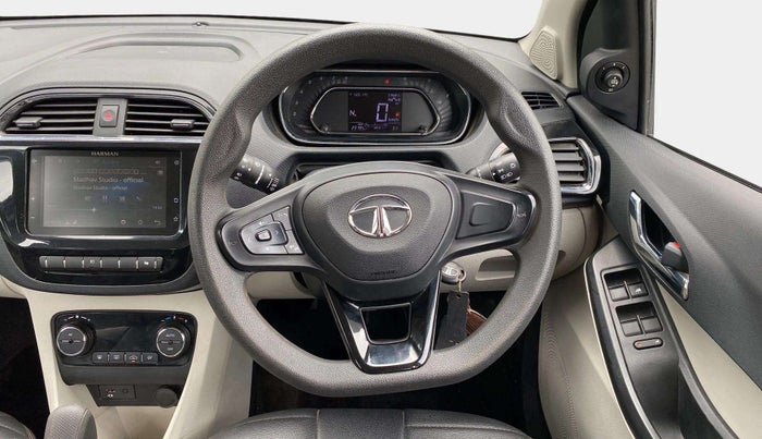 2023 Tata Tiago XZA PLUS PETROL, Petrol, Automatic, 23,187 km, Steering Wheel Close Up