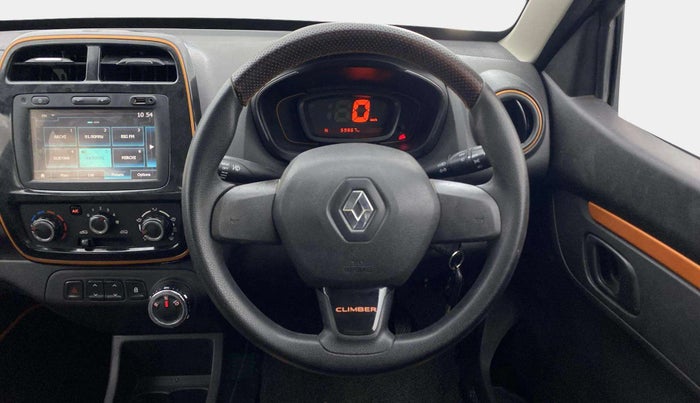 2017 Renault Kwid CLIMBER 1.0 AMT, Petrol, Automatic, 59,863 km, Steering Wheel Close Up