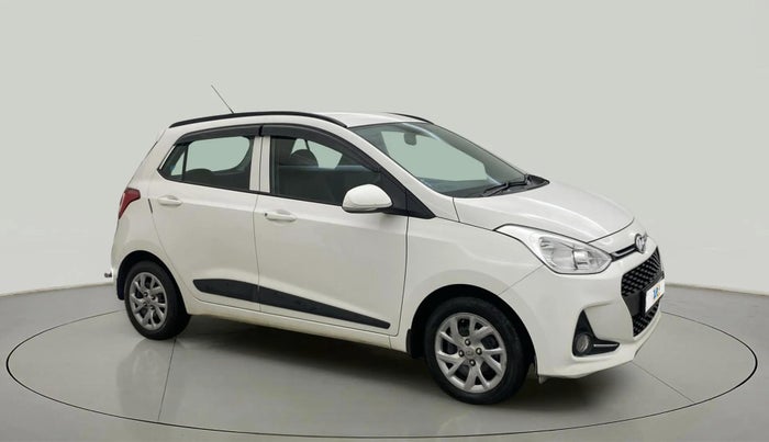 2018 Hyundai Grand i10 SPORTZ 1.2 KAPPA VTVT, Petrol, Manual, 53,203 km, Right Front Diagonal