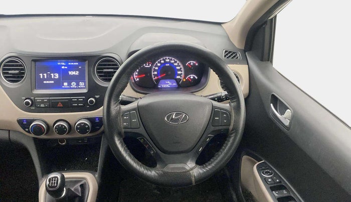 2018 Hyundai Grand i10 SPORTZ 1.2 KAPPA VTVT, Petrol, Manual, 53,203 km, Steering Wheel Close Up