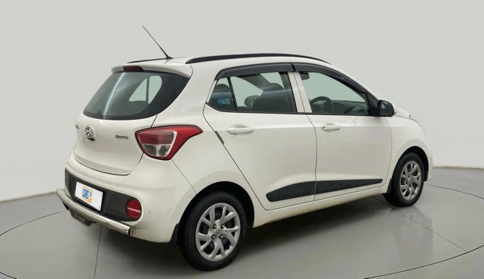 2018 Hyundai Grand i10 SPORTZ 1.2 KAPPA VTVT, Petrol, Manual, 53,203 km, Right Back Diagonal