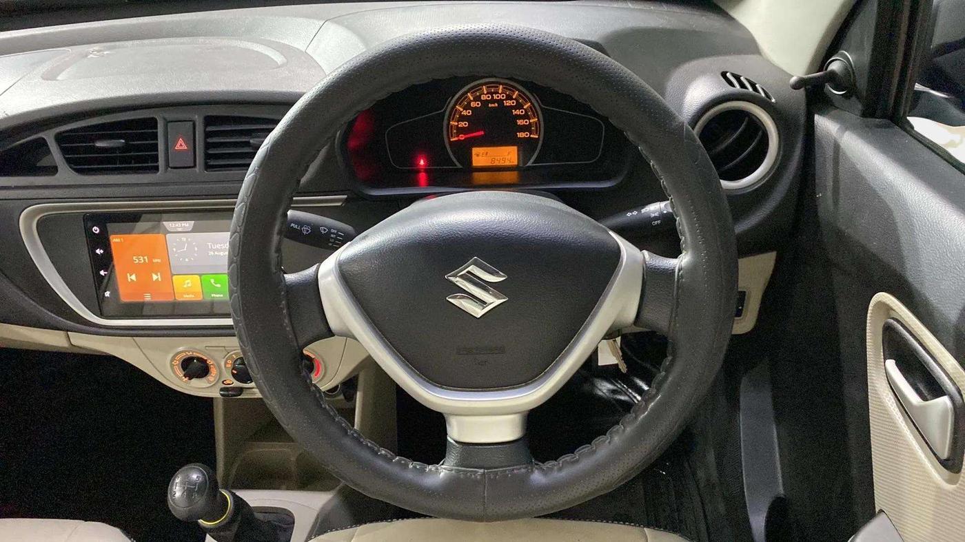 2023 Maruti Alto VXI PLUS, Petrol, Manual, 8,596 km, Steering Wheel Close Up