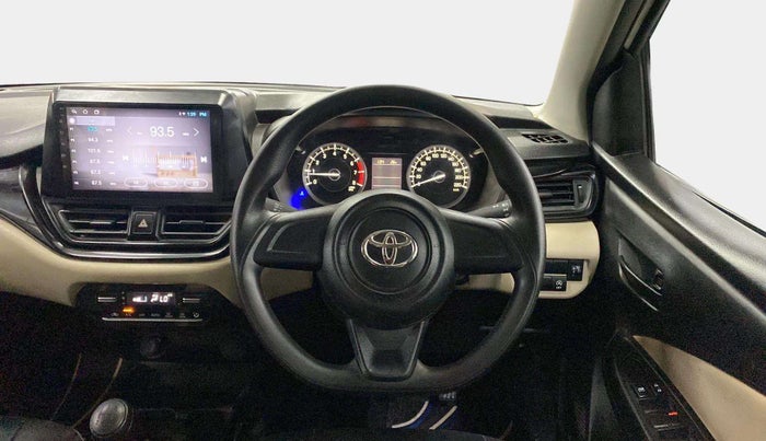 2022 Toyota Glanza E, Petrol, Manual, 34,508 km, Steering Wheel Close Up