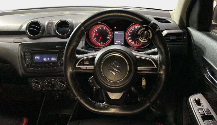 2018 Maruti Swift VXI, Petrol, Manual, 44,822 km, Steering Wheel Close Up