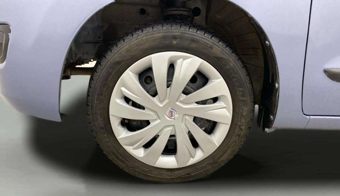2013 Maruti Wagon R 1.0 VXI, Petrol, Manual, 78,099 km, Left Front Wheel