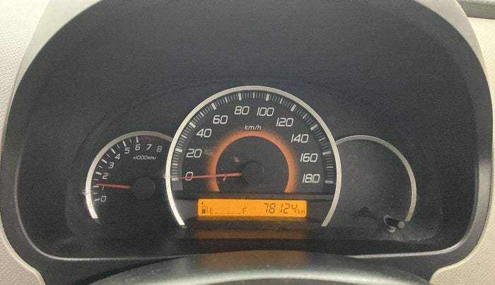 2013 Maruti Wagon R 1.0 VXI, Petrol, Manual, 78,099 km, Odometer Image
