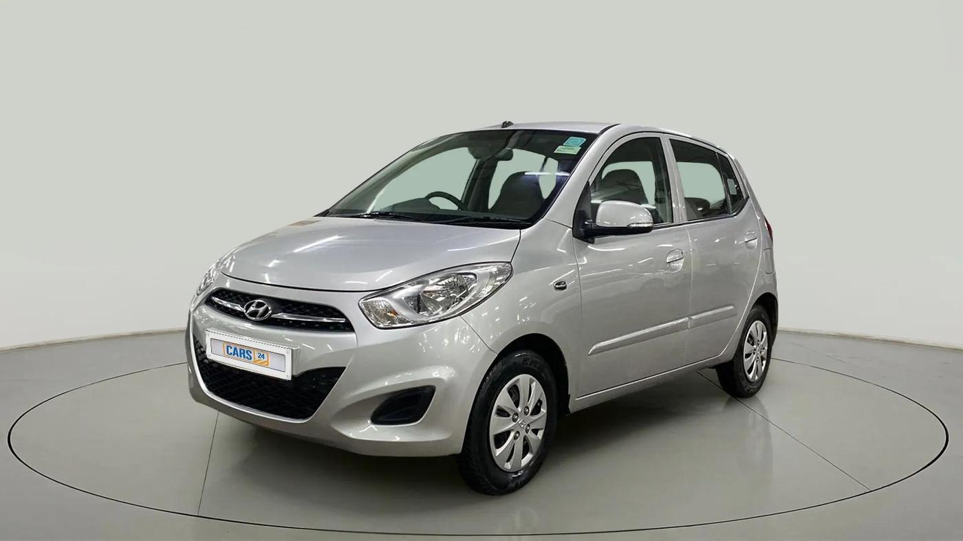 2013 Hyundai i10 SPORTZ 1.2, Petrol, Manual, 19,259 km, Left Front Diagonal