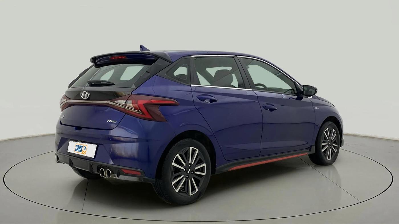 2022 Hyundai NEW I20 N LINE N8 1.0 TURBO GDI DCT, Petrol, Automatic, 41,993 km, Right Back Diagonal