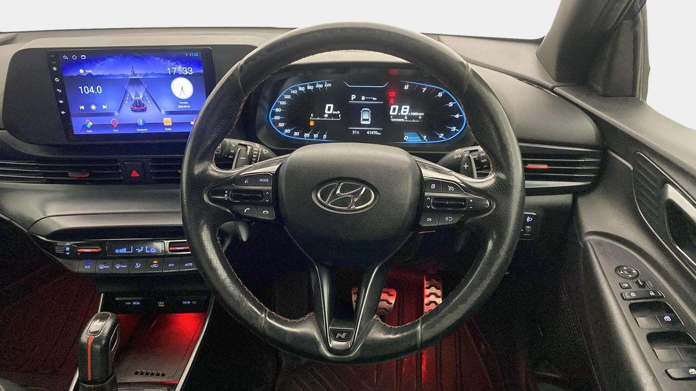 2022 Hyundai NEW I20 N LINE N8 1.0 TURBO GDI DCT, Petrol, Automatic, 41,993 km, Steering Wheel Close Up